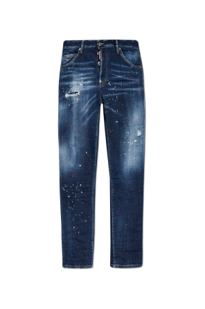 Granatowy Jeansy `Super Twinky` Dsquared2 - Vitkac Polska
